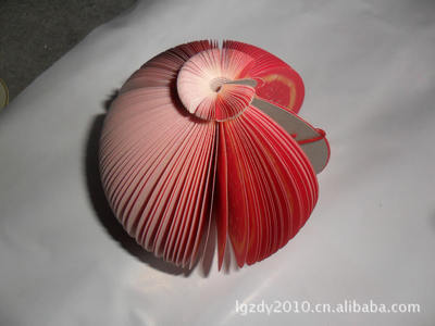 廠家直銷紙質(zhì)工藝品 10款水果大號便簽紙系列之蘋果便簽本，婚慶禮品新選擇